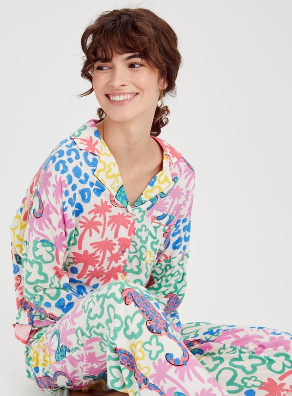 Sainsburys leopard online pyjamas